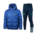 Doudoune ensemble ajax bleu