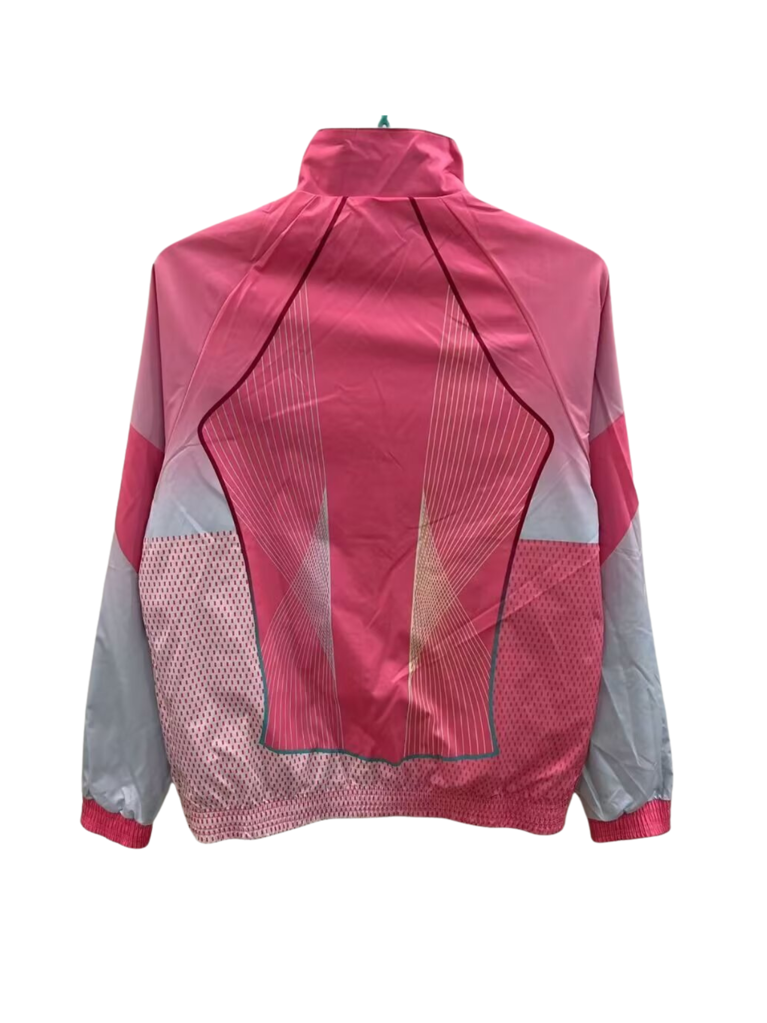 25-26 Barcelona Pink & Green Reversible Windbreaker