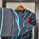 Maillot Manchester City extérieur 2023 2024 manches longues