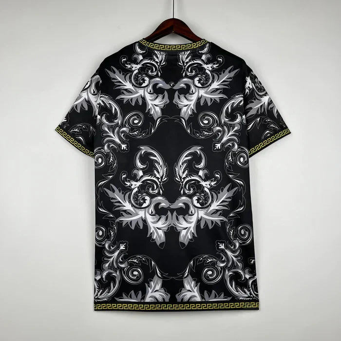 Maillot Italie saison 2023-2024 collab Versace noir