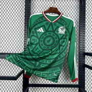 Maillot Mexique Domicile Coupe du Monde 2026 – Manches Longues