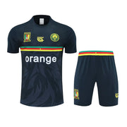 25-26 Cameroon Black Training Kits Football Tracksuits