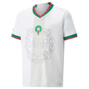 Maillot Maroc saison 2022 extérieur Coupe du Monde blanc
