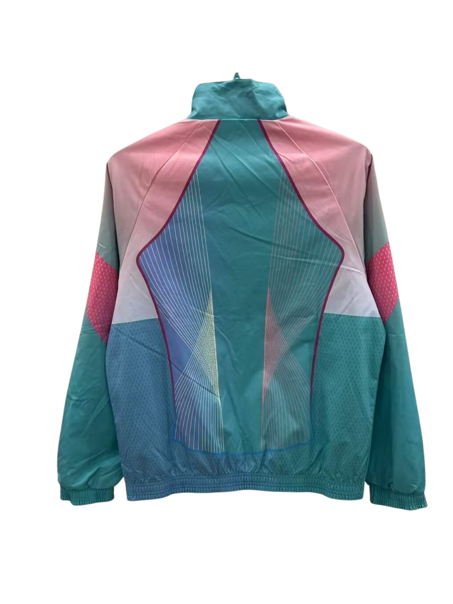 25-26 Barcelona Pink & Green Reversible Windbreaker