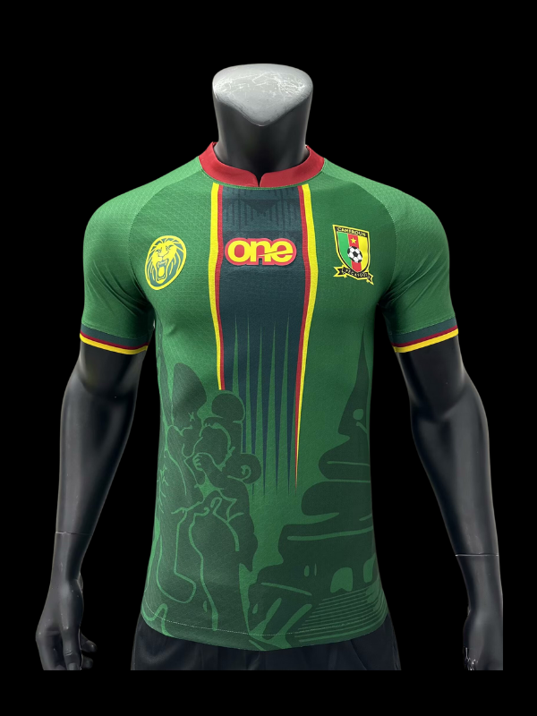 Maillots joueurs Cameroun