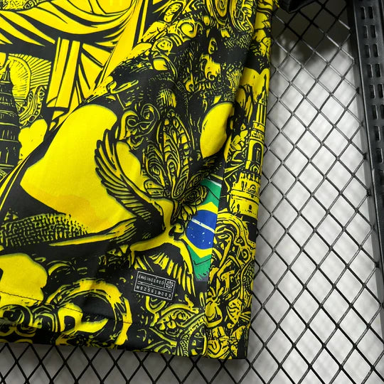 Maillot Brésil Concept 2024 Jaune