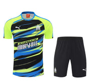 25-26 Marseille Fast Training Kits Green Football Tracksuits