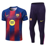 25-26 Barcelona Home Player Version Training Kit Football Tracksuit
