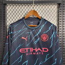 Maillot Manchester City extérieur 2023 2024 manches longues