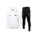Doudoune ensemble real Madrid blanche