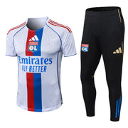 25-26 Lyon Home Player Version Training Kits Football TRACKSUIT
