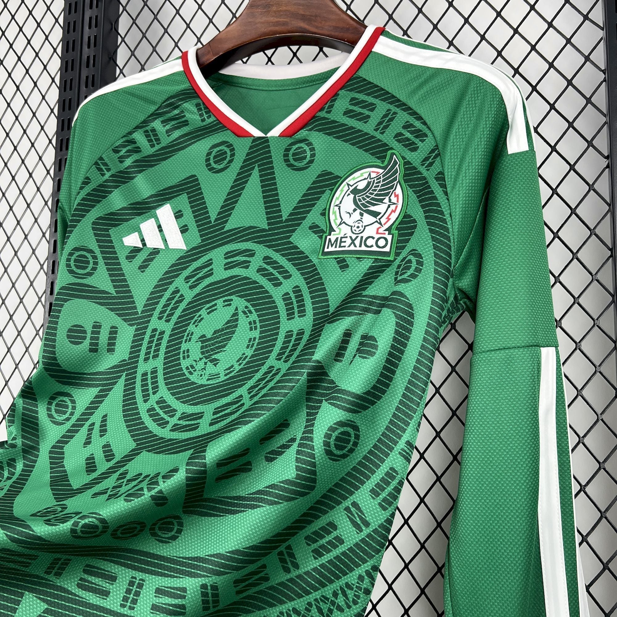 Maillot Mexique Domicile Coupe du Monde 2026 – Manches Longues