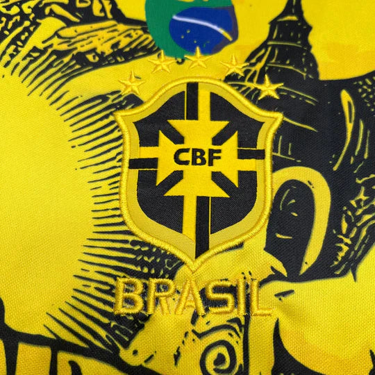 Maillot Brésil Concept 2024 Jaune