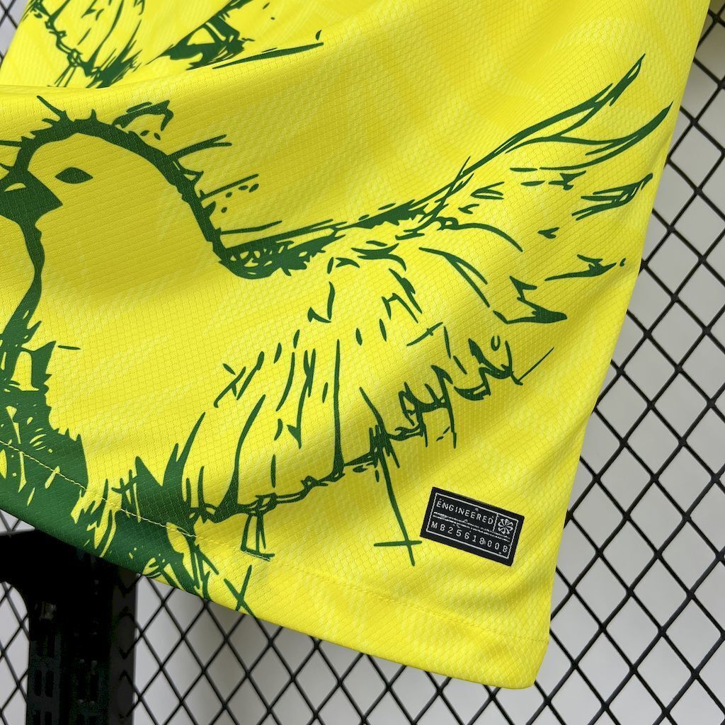 Maillot Brésil 2025 Jaune Édition Spéciale Pigeon