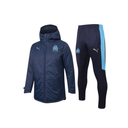 Doudoune ensemble OM bleu