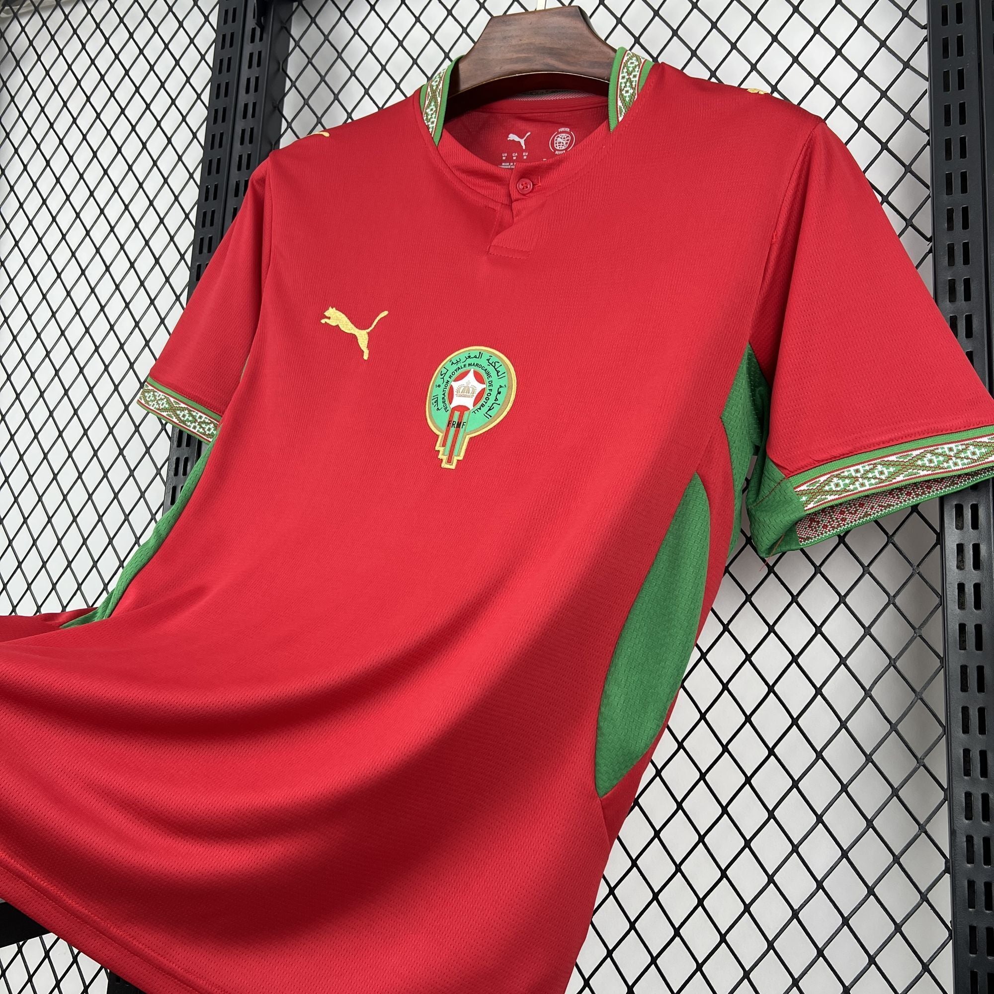 2026 World Cup Morocco Home Kit Football T-Shirt