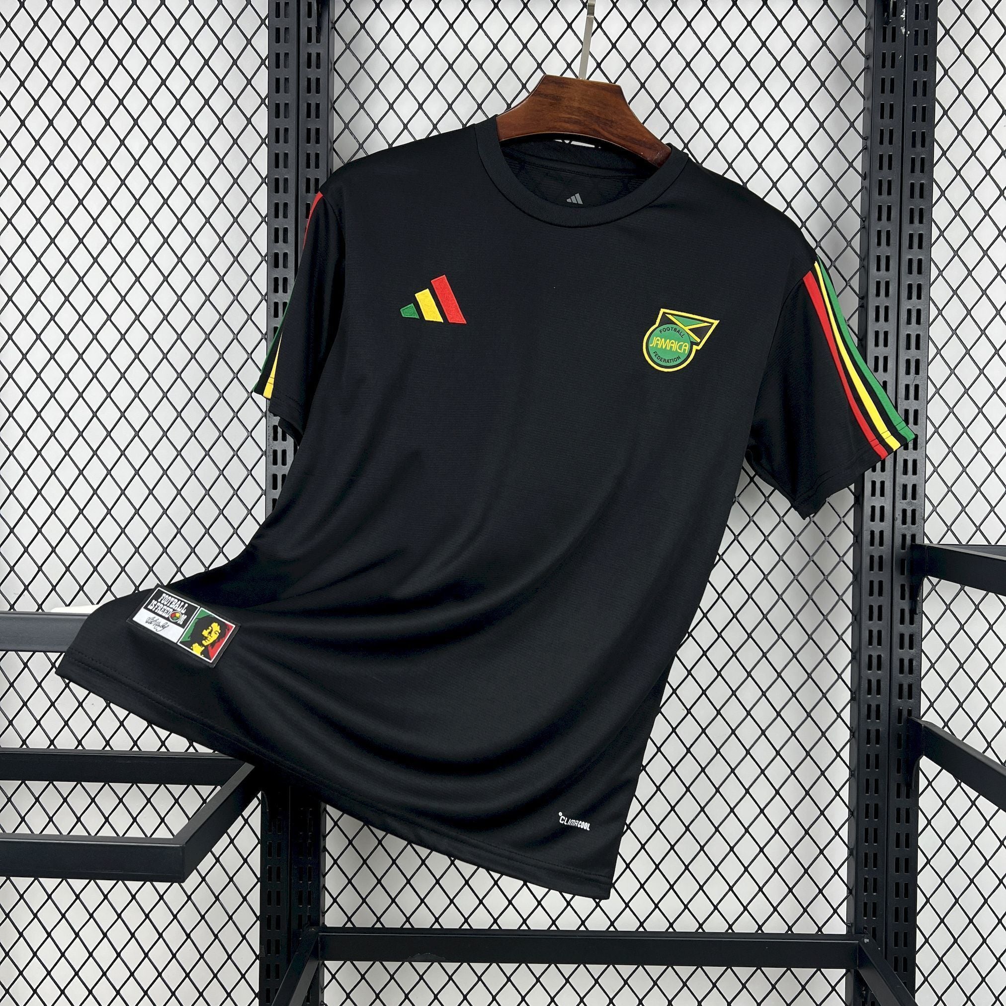 T-Shirt Football Jamaïque Édition Spéciale Noir 2026