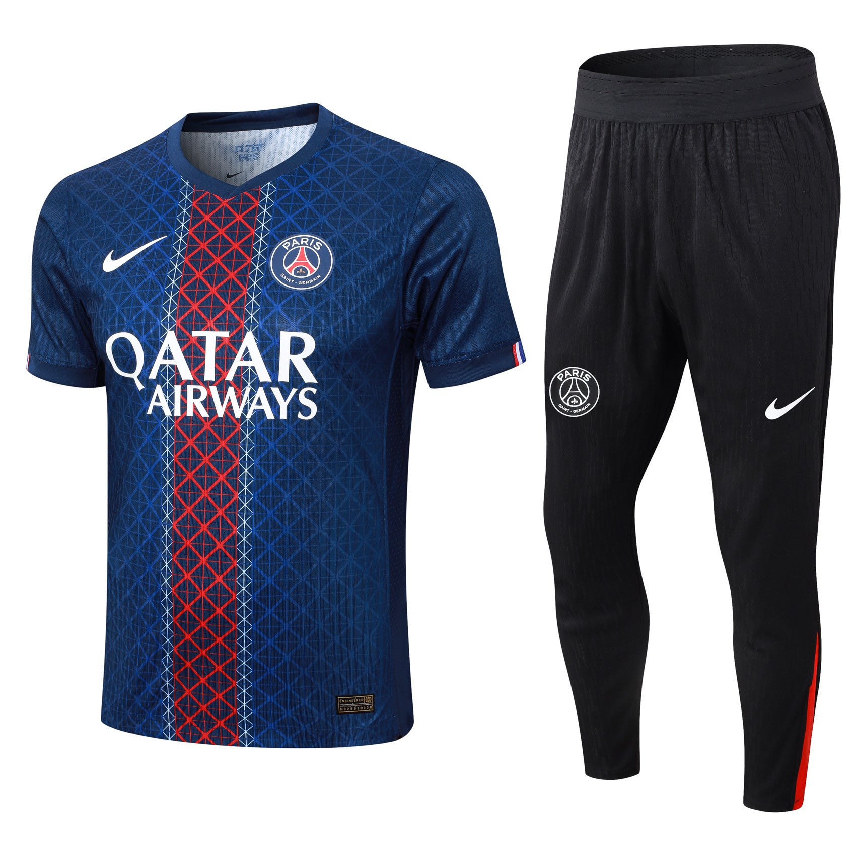 25-26 PSG Home Player Version Training Kit Football Tracksuit
