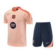 25-26 Barcelona Gold Training Kits Football Tracksuits