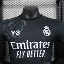 Maillot Real Madrid foot Y3 noir 2024 2025